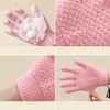 Guantes de ducha exfoliantes 3D – Limpieza profunda y piel