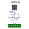 DIN Rail Mount AC 120V NEMA 5-15R Receptacle Outlet Power