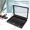 ByKen 20 Hooks Necklace Organizer Box/Tray, Chains Showcase Storage Boxes