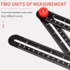 Unbranded 16 Side Multi Angle Measuring Ruler with Opening Locator
