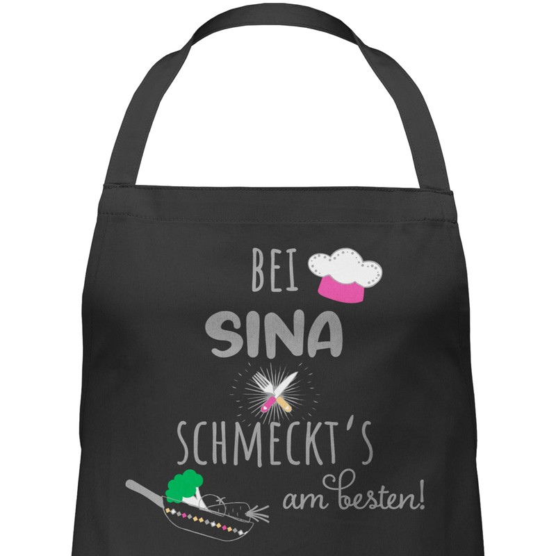 Geschenk mit Namen personalisiert by Shirtracer - Apron - Cooking