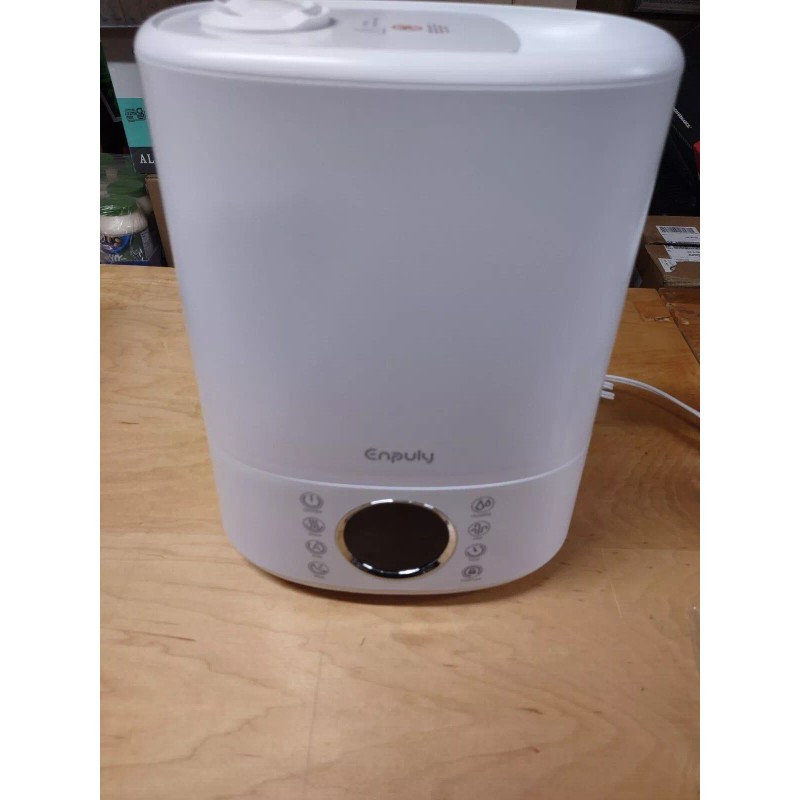 Enpuly 6L Ultrasonic Cool and Warm Mist Humidifier White