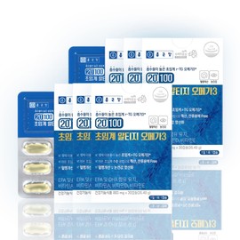 Chong Kun Dang 20100 Supercritical Altige Omega 3 180 Capsules, approximately 6 months supply / 종근당 20100 초임계 알티지 오메가3 180캡슐 약6개월분