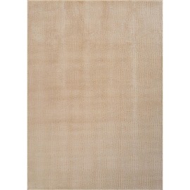 Luul Home Modern Beige Non Slip Rug Solid 4x6 Non Skid Soft Rubber Back Area Rugs for Living Room Kitchen Bedroom Bathroom Dining Room Easy Cleaning Stain Resistant Non Shedding Carpet 4 x 6