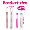 4PCS Piercing Ball Grabber,Stainless Steel 4-Claw Piercing Ball Screw Tool,Piercing