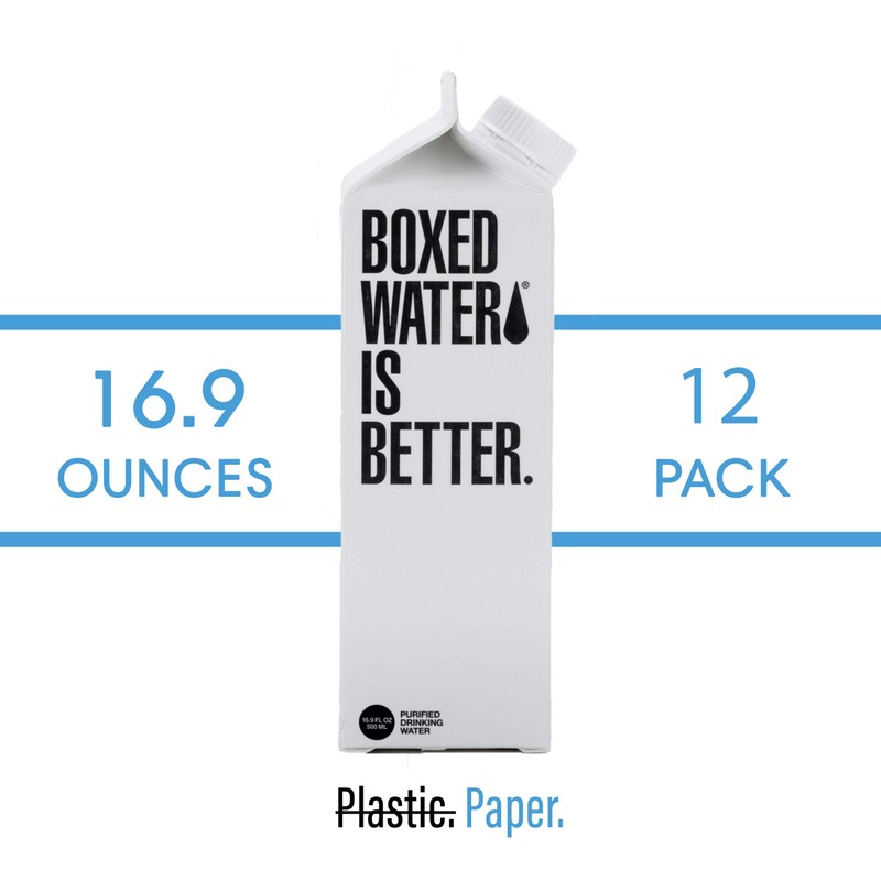 Boxed Water 16.9 oz. (12 Pack) – Purified Drinking Water