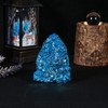 dssmboom Irregularly White AB Titanium Coated Rock Quartz Cluster Mineral