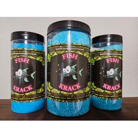 FISH KRACK - Baitfish Enhancement and Keeping Formula Additive for Minnow Buckets, Livewells and Bait Tanks. Keeps Holding Fish Alive Longer, Healthier, and Improves Performance Levels.