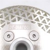 DT-DIATOOL Diamond Cutting and Grinding Discs 4 Inch / 105mm