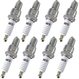 ROADFAR 8pcs BR8ES Plug Sparking plug Cylinder Piston Kit fit 1988-2006 for Yamaha for Blaster 200 for Honda ATC250R FourTrax 250