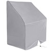 Silscvtt Grey Heavy Duty 600D Boat Center Console Cover Replacement