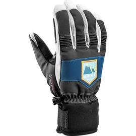 LEKI Kids Patrol 3D Gloves, Graphite Teal, EU 6
