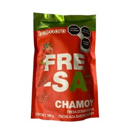 BalmeroI Balmoro | Fresas Deshidratadas Enchiladas | Sabor Chamoy | Balmoro – 540 gramos