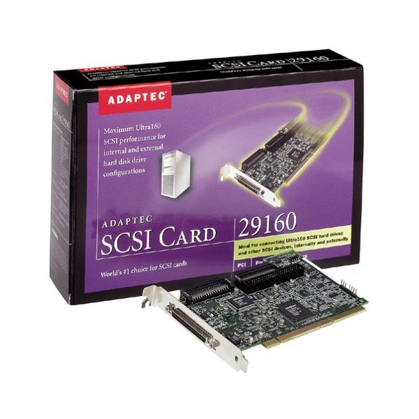Adaptec 29160 PCI to Ultra160 SCSI Card Kit with EzSCSI