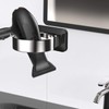 RAIKEDR Hair Dryer Holder-Black, Bathroom Hair Dryer Holder, Hair Care