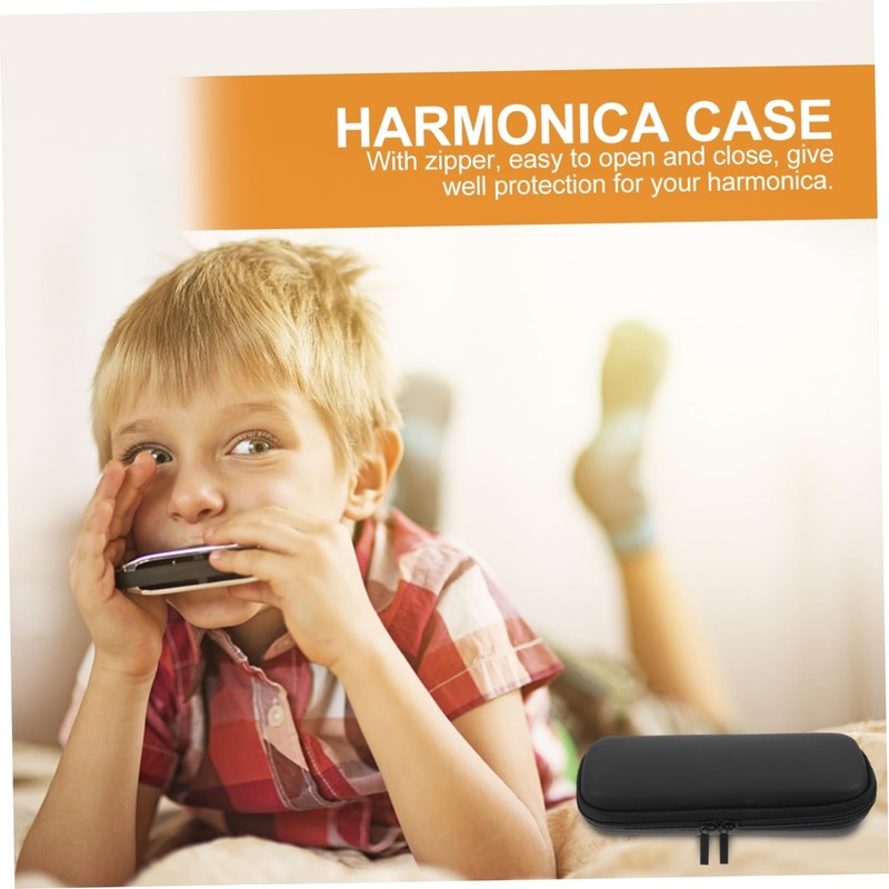 SUPVOX Harmonica Bag Harmonica Case Harmonica Belt Pouch Harmonica Holder