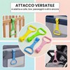 HYFZOD 4 Pezzi maniglie box bambini, Anelli Lettino per Aiutare