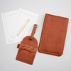 shoowyees Quality Leather Golf Scorecard Holder - Crazy Horse Leather