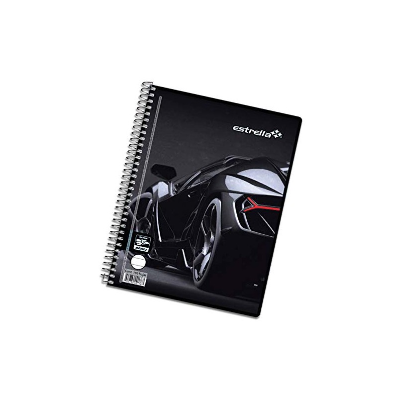 Paquete con 5 Cuadernos Estrella 0184 Cuaderno Forma Francesa, 100