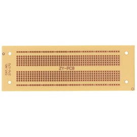 Prototyping Breadboard with 550 Contact Points, Measures 6" x 2-1/16" (Model PB-10) by Electronix Express