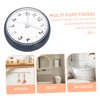 ABOOFAN Suction Cup Shower Clock Wall Clock for Bathroom Kitchen