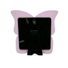 Laura Ashley 4x4 Lavender Resin Butterfly Picture Frame with Dotted