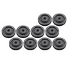10Pcs Universal Pulley Wheel Fitness Hoisting Equipment Accessories Nylon Bearing