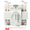 110V 2P 63A MCB type Mini Dual Power Automatic Transfer