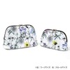 W1003510 Round Pouch (Large) Botanical Garden Cosmetic Pouch, Stylish, Cute