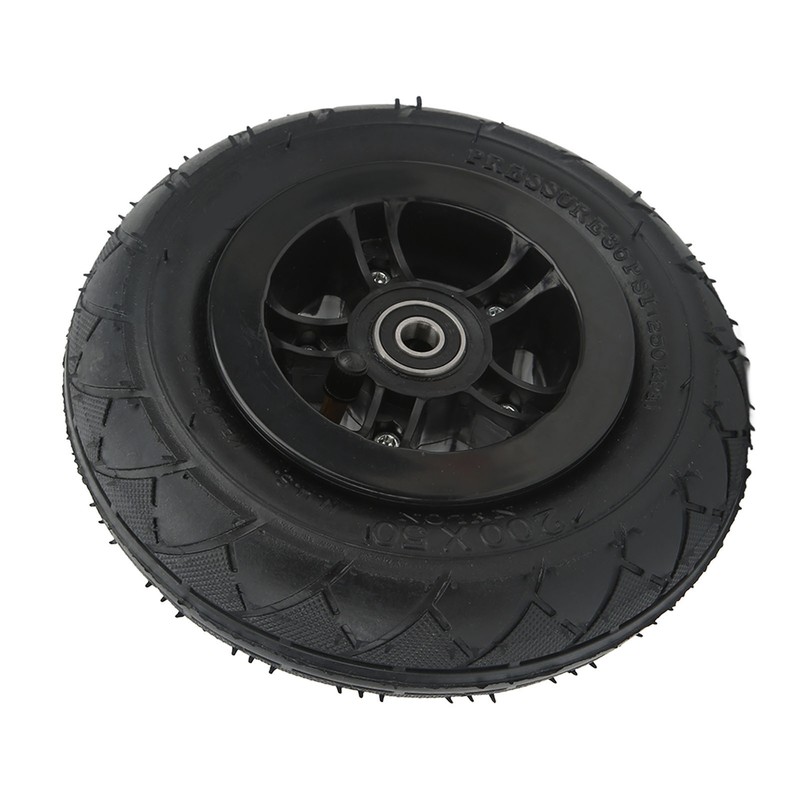 Mountain Skateboard Wheel 8in with Pneumatic Tire Mountain Scooter Wheel