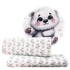 Muslin Bear Double Gauze from 1 m x 1.38 m