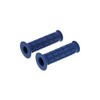 Set of rubber for throttle grip and grip waffle pattern,