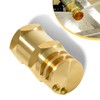 6550-1 Boomless Flat Spray Nozzle 3/4" #20 Orifices (90° &