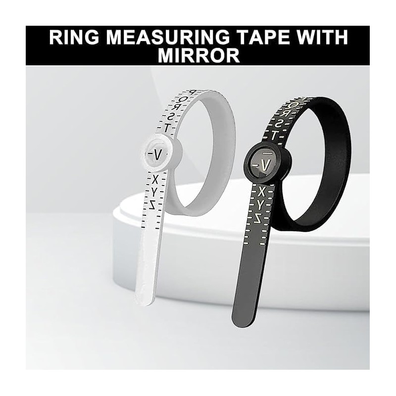 2 Pcs Adjustable Ring Sizer UK – Ring Measurement Tool