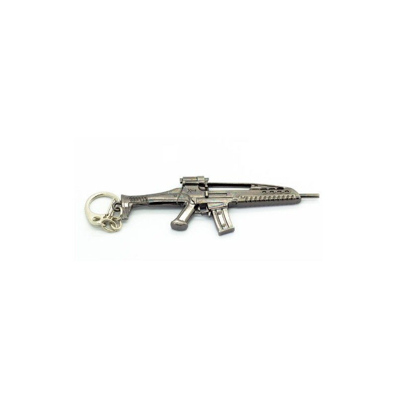 MiNGFi XM8 Rifle Gun Metal Model Keyring Keychain Pendant