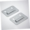 Gadpiparty Wpc Wall Panel Buckle 100pcs Stainless Steel Wall Panel