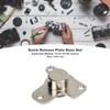 Camera Quick Release Plate Base Nut Screw Accurate Size Shape
