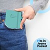 Tasalas Pocket Notebook Portable A6 Notebooks with Inner Pocket and