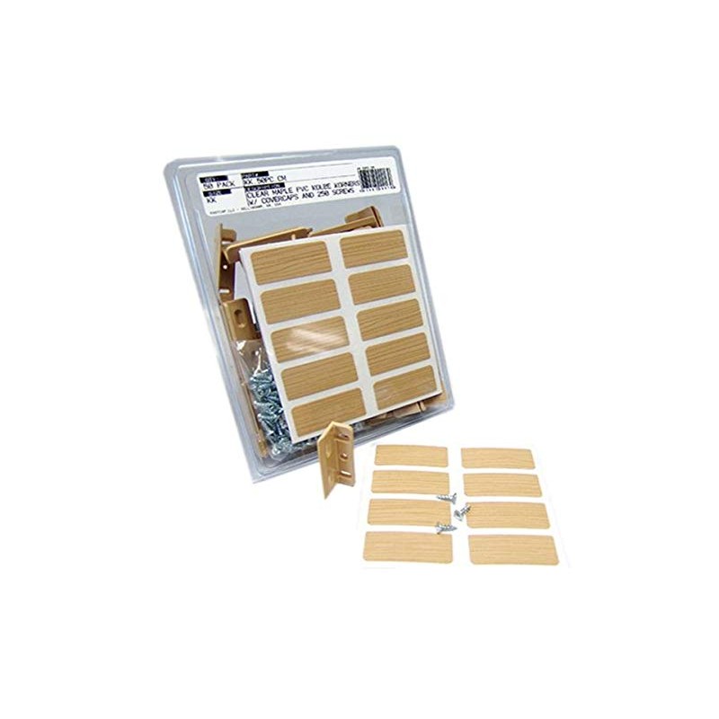 FastCap Clear Maple Polycarbonate Kolbe Korner -50 Pack (Includes 250