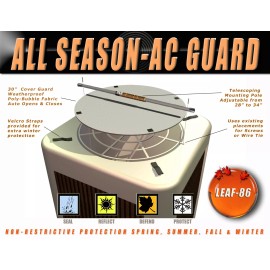 Sundog Systems All Season AC Guard - 30" LEAF-86 AirConditioner Cover outdoor by Sundog Systems