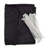 Bulk Black Sleepover Tent Kit, 3 Piece