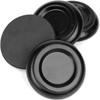 4-Piece Non-Slip Piano Caster Cup Set | Super Hard ABS
