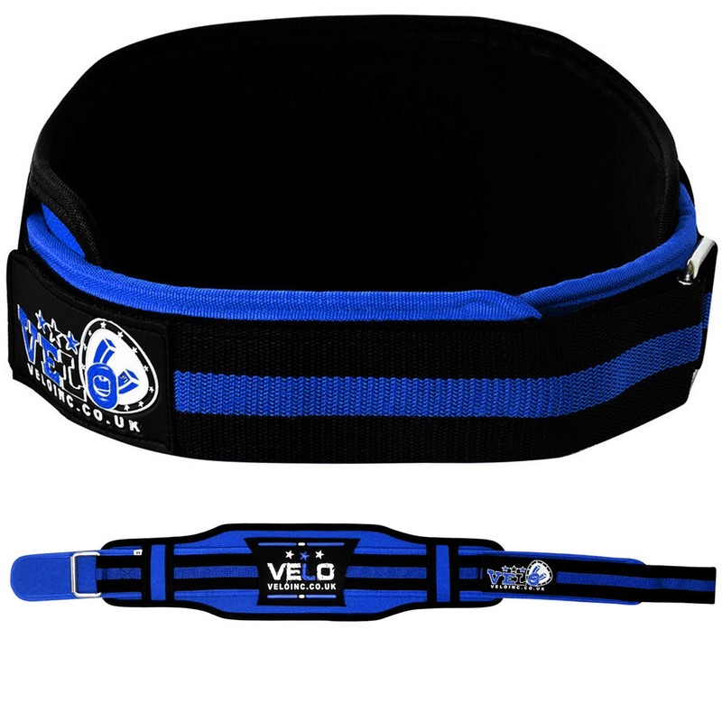 VELO Weight Lifting Belt 4" Inch Neoprene Lower Back Support