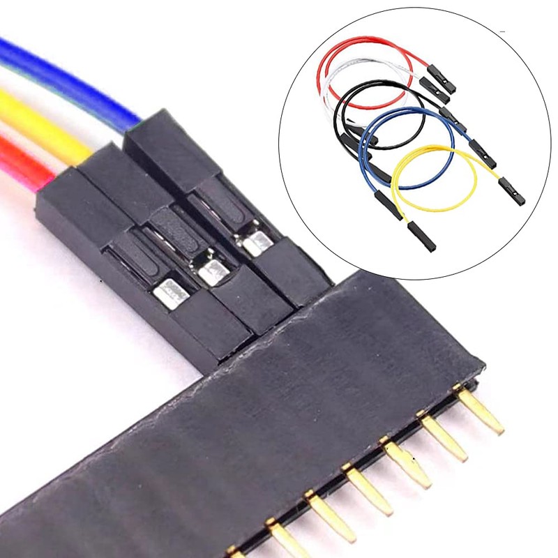 30pcs Jumper Wire Female 1 Pin Header Jump Wire Female