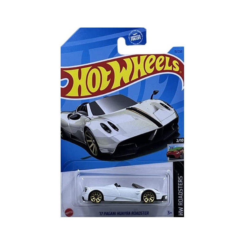 Hot Wheels - Pagani Huayra Roadster - '17 - Blanco