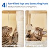 MWPO Large Cat Tree for Indoor Cats, 63-inch Cat Tower