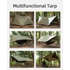 Travel Bird Ultralight Tarp, 14ft Hammock Rain Fly Lightweight Waterproof