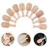 Alipis Set of 10 Small Wooden Tea Spoons for Scooping