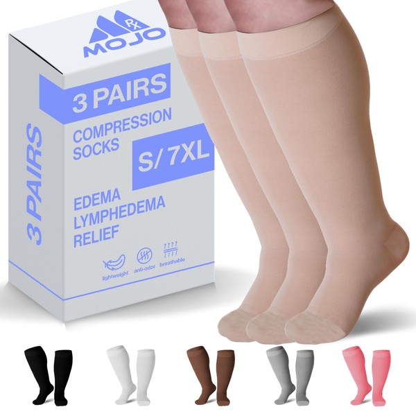Mojo Compression Socks - Lymphedema & Edema Relief - USA