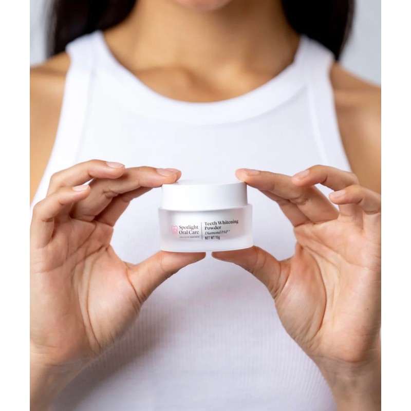 Spotlight Oral Care Diamond Teeth Whitening Pap+ Powder